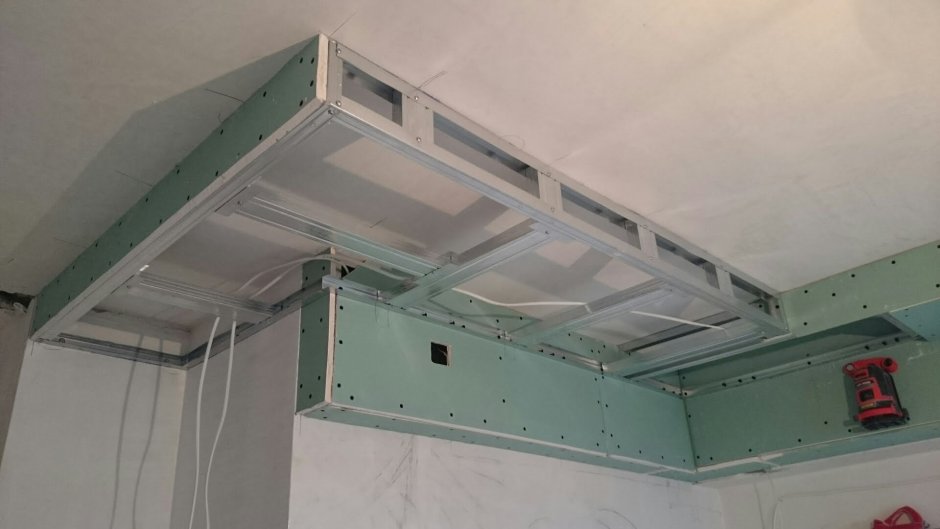 Каркас для гипсокартона потолок