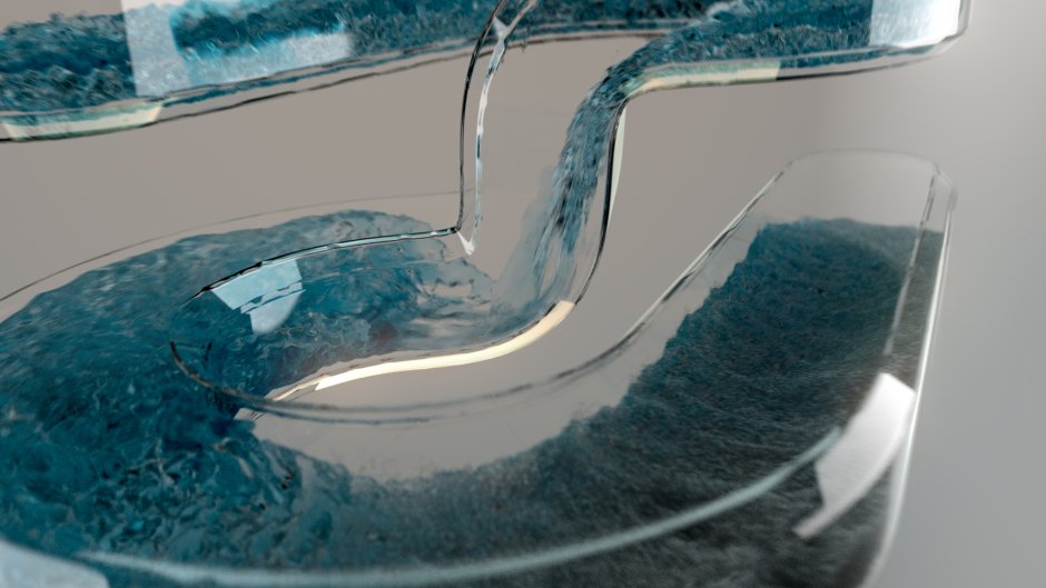 Эпоксидная смола столешница океан