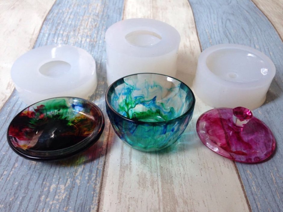 Модульные картины из эпоксидной смолы