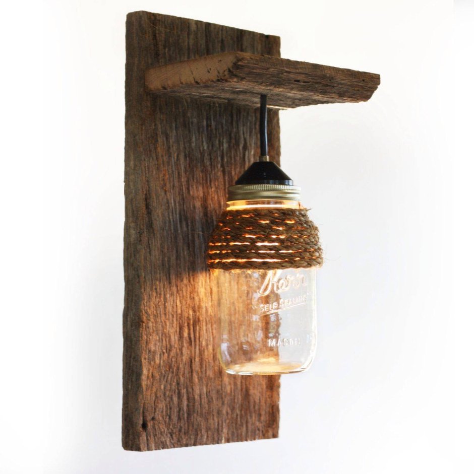 Люстра лофт из дерева и металла на 10 ламп 118 Loft