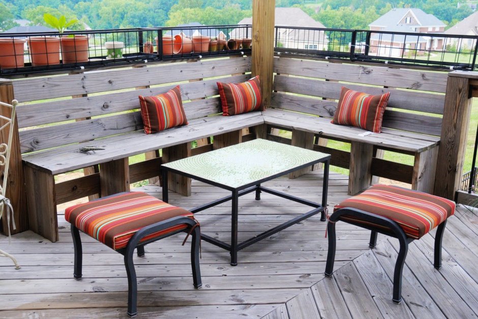 Скамейка на террасу