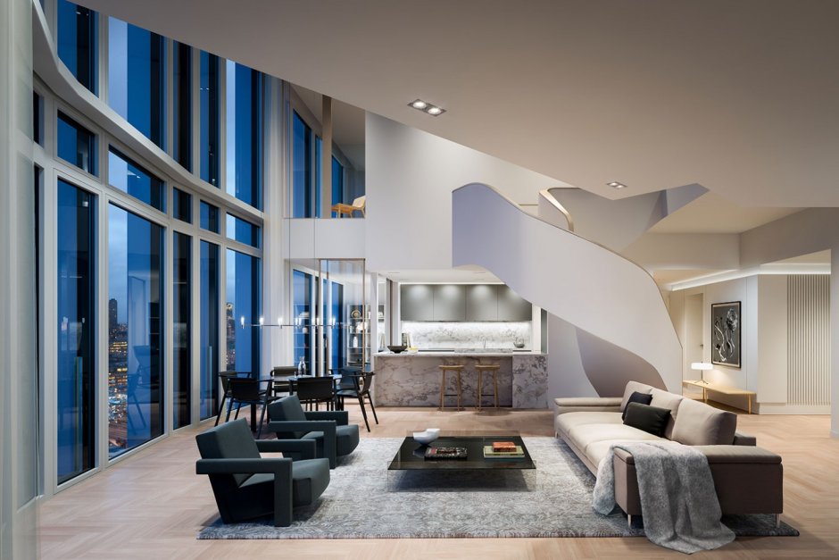 West 57 пентхаус New York