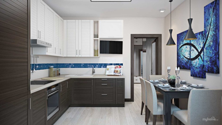 Маленькая кухня планировка