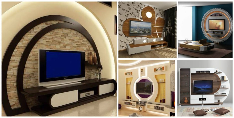 Подставка под телевизор из гипсокартона