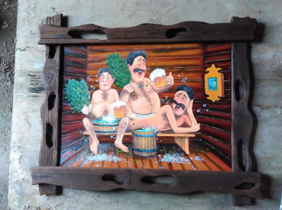 Панно для бани