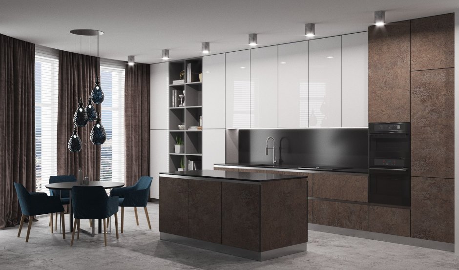 Фасады керамика для кухни Джулия Новарс