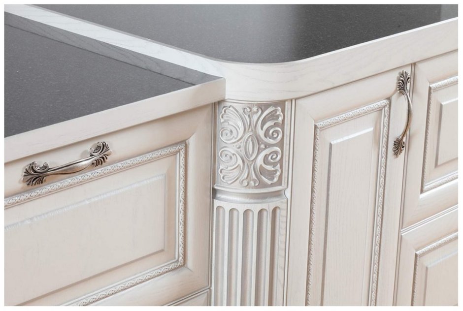 Беатриче кухня тёмная патина