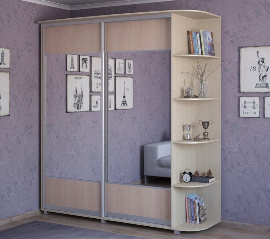 Шкаф-купе Алисия-2