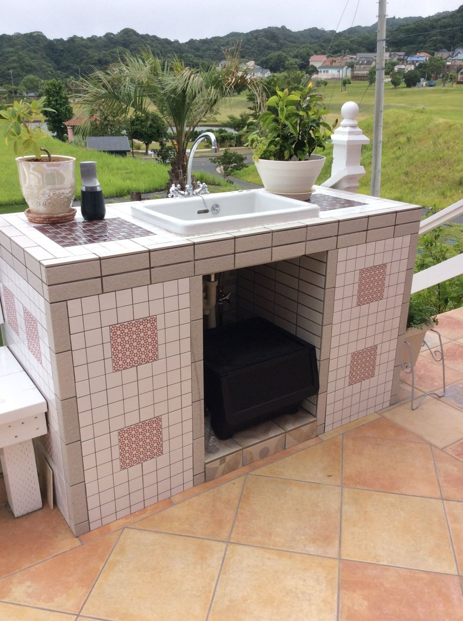 Freiluftküche (летняя кухня)