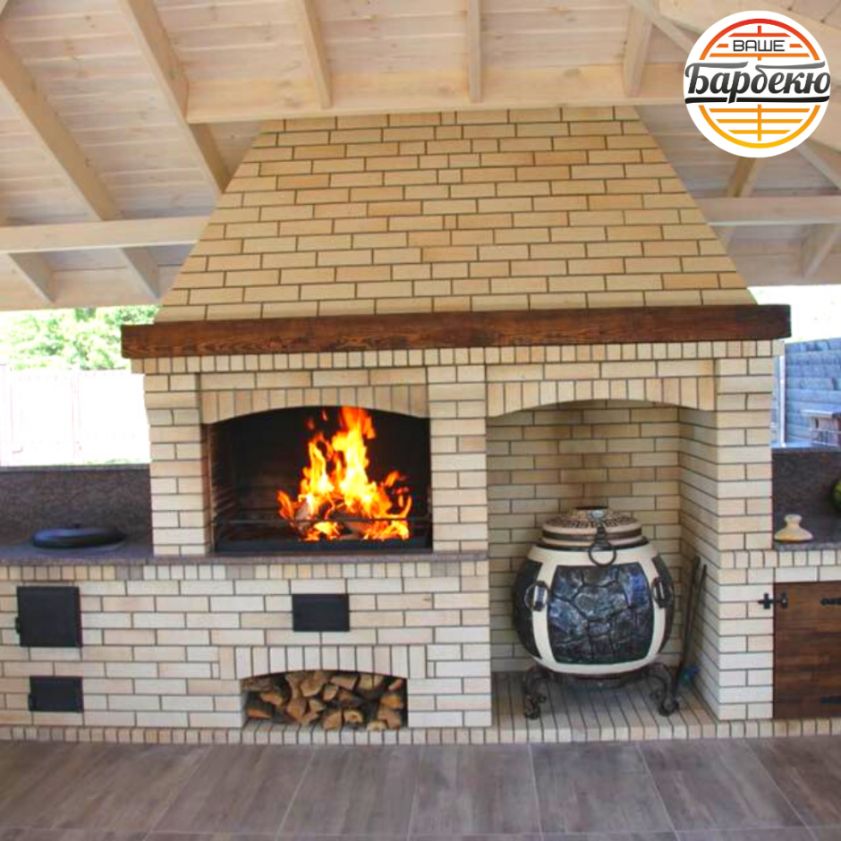 Мангал на участке