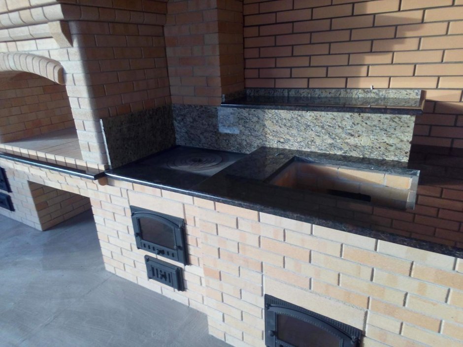 Столешница для летней кухни на даче