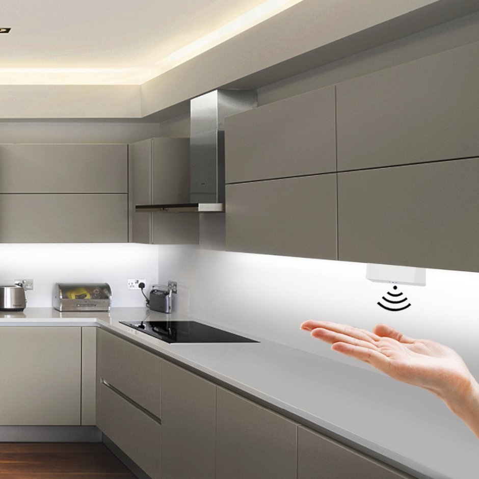 Выключатель подсветки на кухне