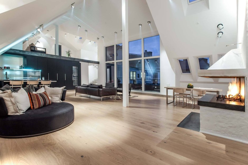 Световые линии на натяжном