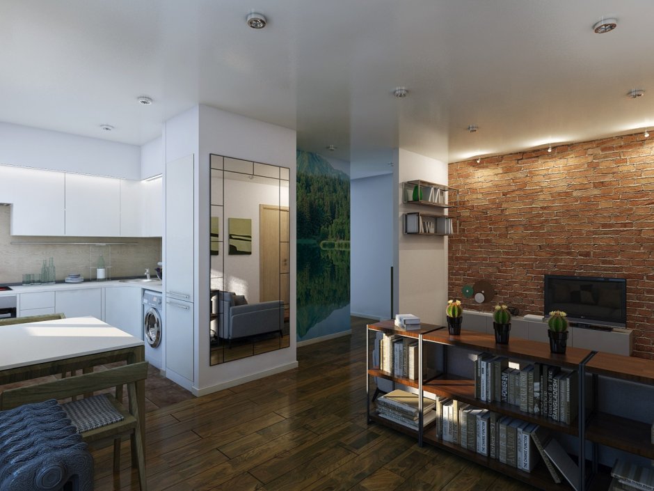 Квартиры переделанные в студии