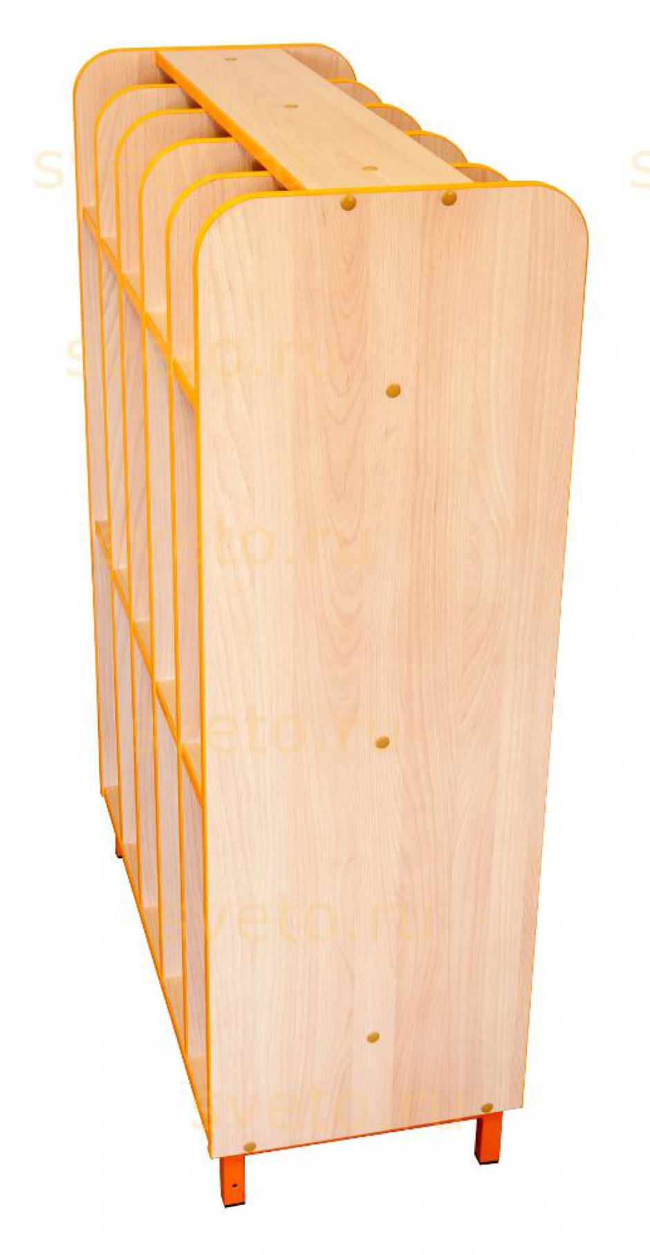 Шкаф детский для одежды "краски" 1секция 294*370*1300