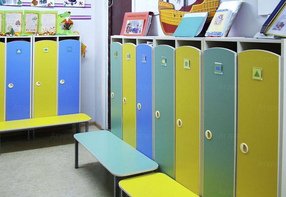 Шкафчики для детского сада