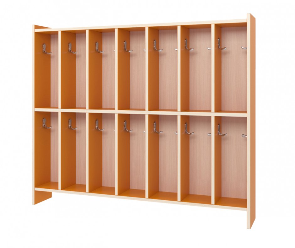 Ячейки для полотенец в детском саду