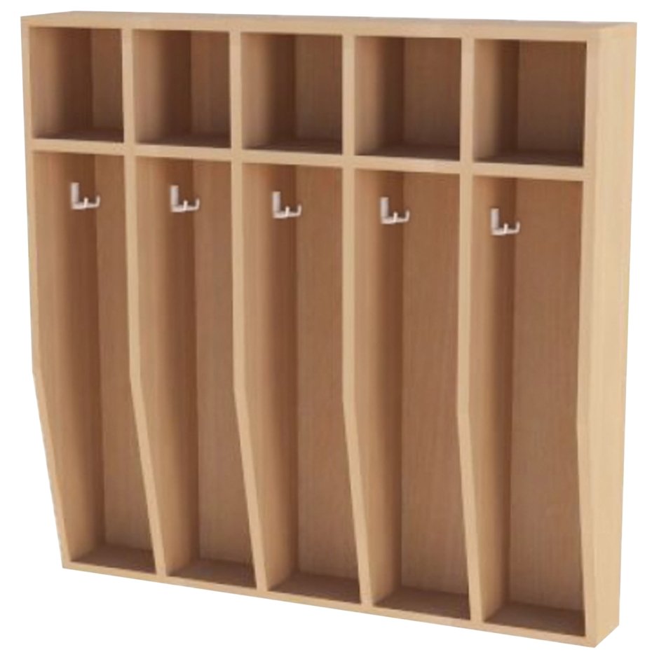 Шкаф платяной 2000х800х600 бук Бавария 5111