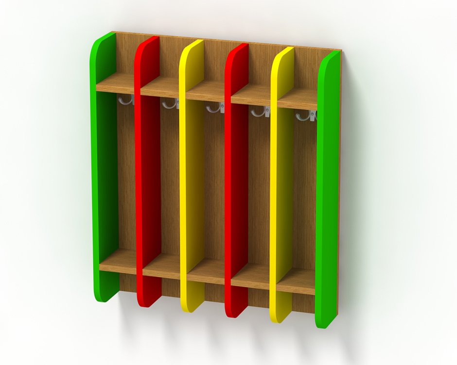 Рыбка на шкафчики для садика