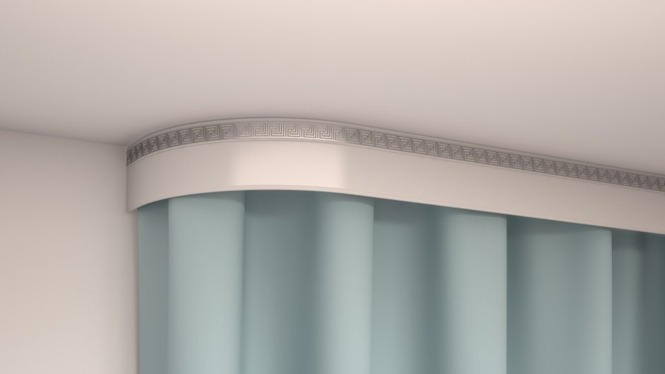 Потолочный карниз для натяжных потолков