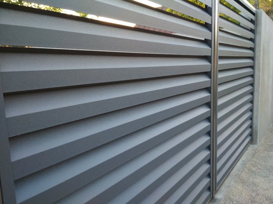 Феррум сталь забор жалюзи