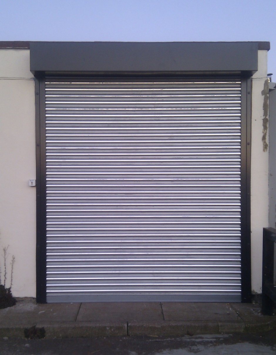 Ворота жалюзи для забора