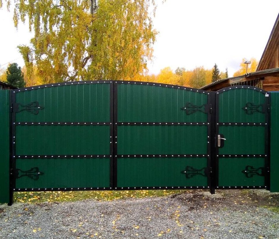 Ворота из профильной трубы 40х40 1.5 мм РДС