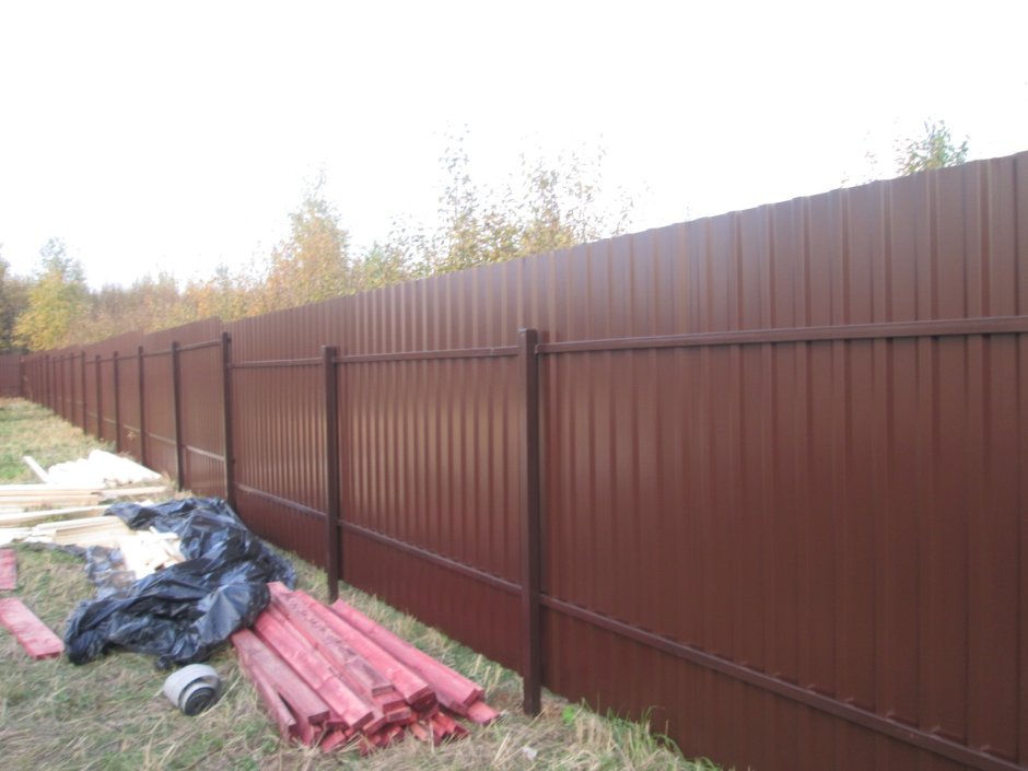 Заборы из профнастила Заборград