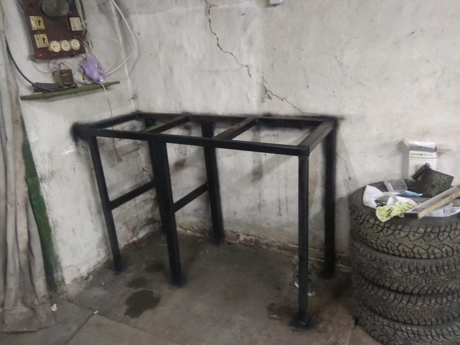 Верстак из профильной трубы 80х40