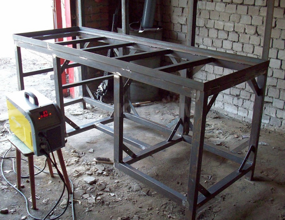 Верстак из профиля 40x20