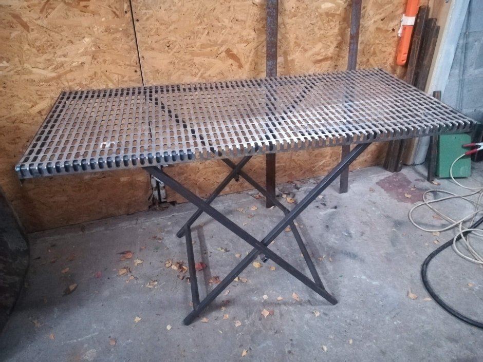 Верстак сварочный из профильной трубы 40x20