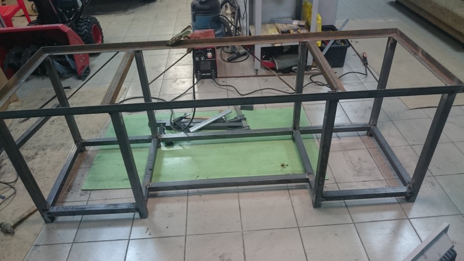 Верстак из профильной трубы 40х40