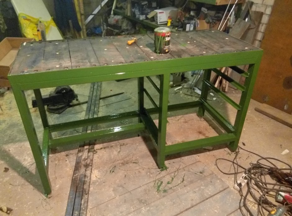 Верстак из профильной трубы 40x20