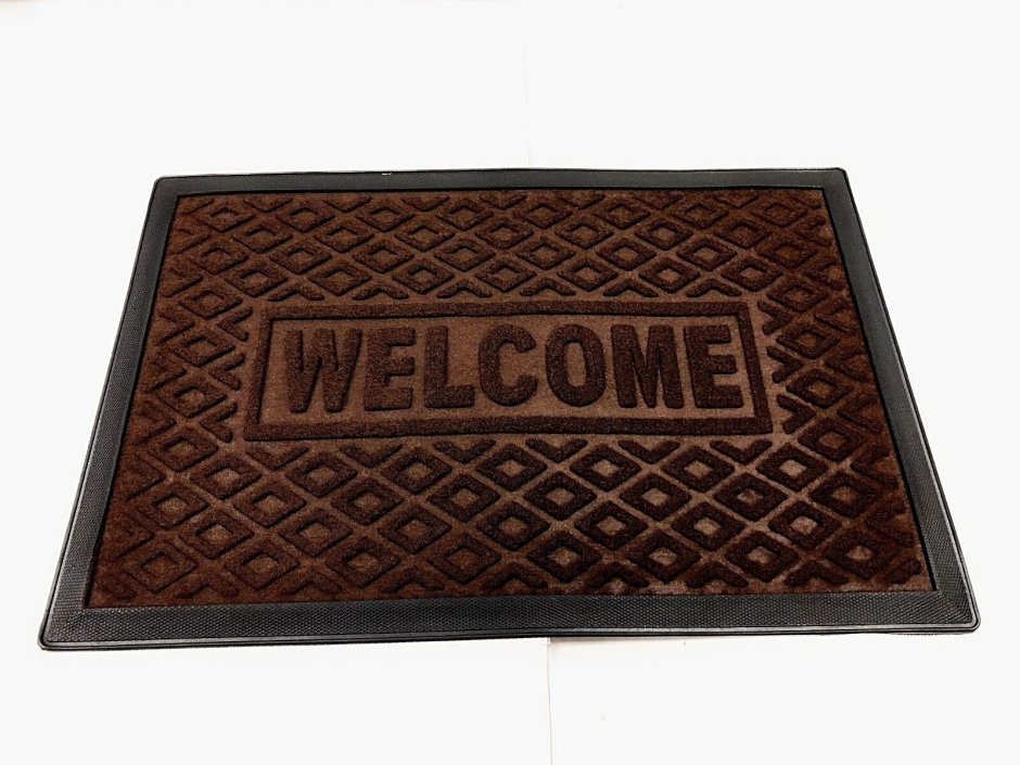 Коврик придверный Welcome 90 x60