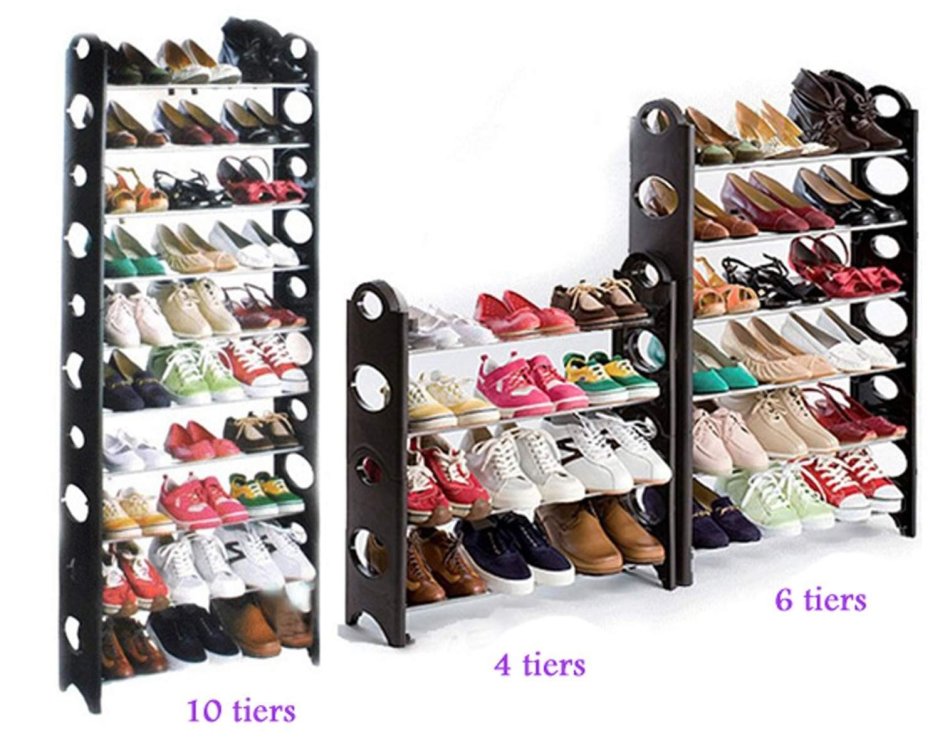 Стойки под обувь для магазина