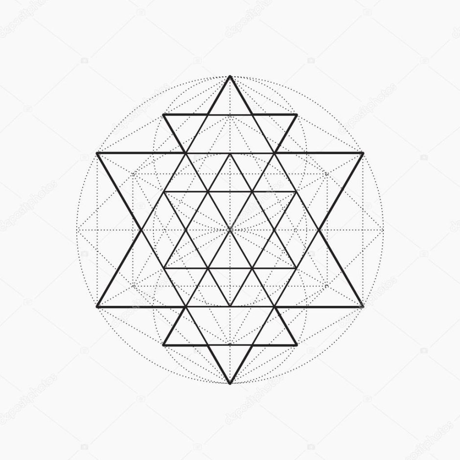 Сакральная геометрия треугольник