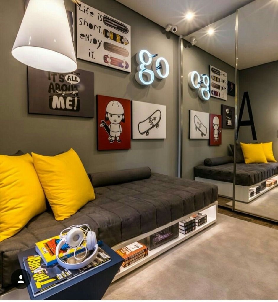 Интерьер детской комнаты для подростка