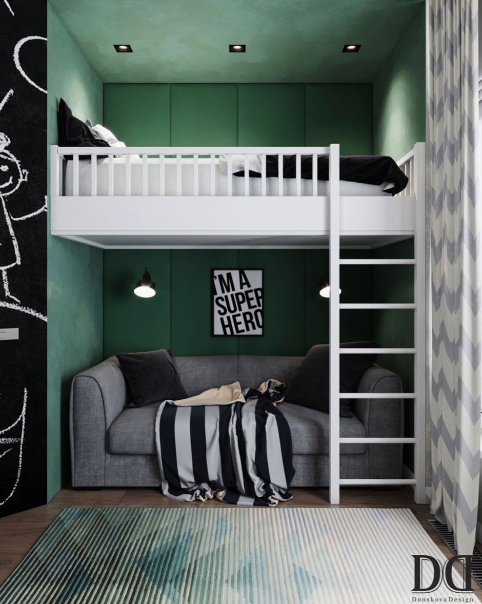 Оригинальные детские комнаты