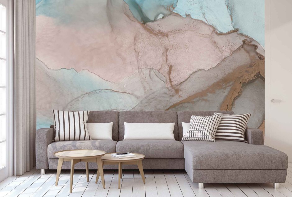 Акварельная роспись стен