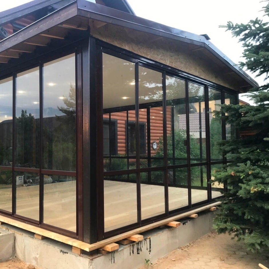 Остекление веранды