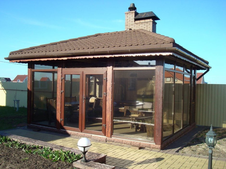 Крытая беседка