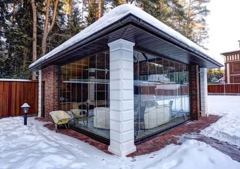 Зимняя беседка
