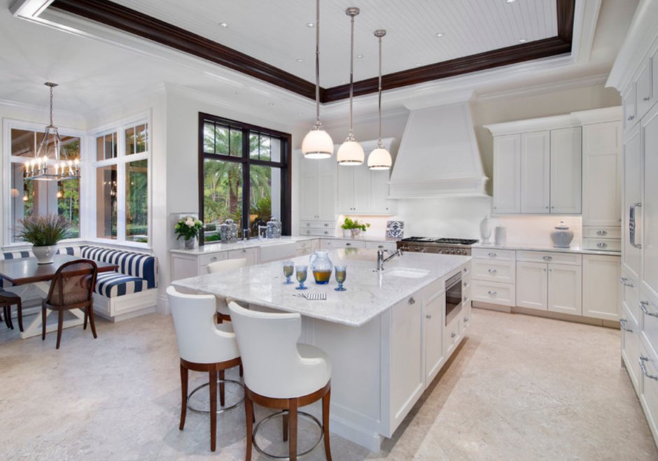 Организация для кухонного острова потолочные