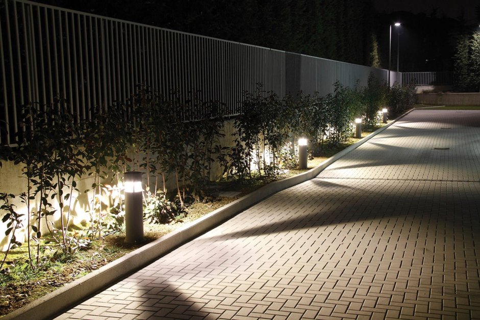 Уличные светильники для дорожек