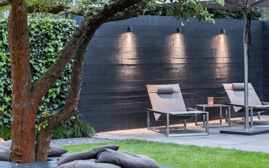 Декоративное ограждение внутренний дворик