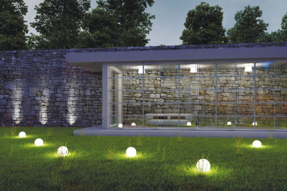 Освещение участка