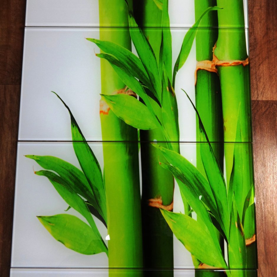 Настенные украшения на стену из бамбука и дерева