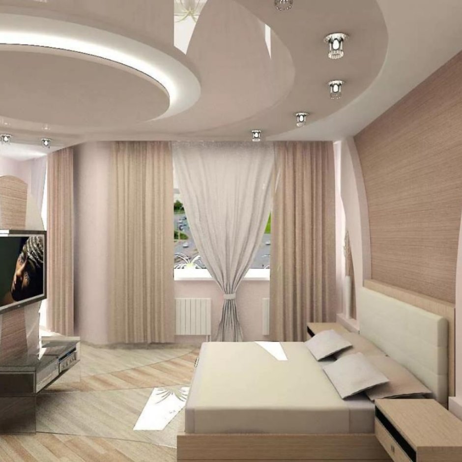 Натяжные потолки дизайн