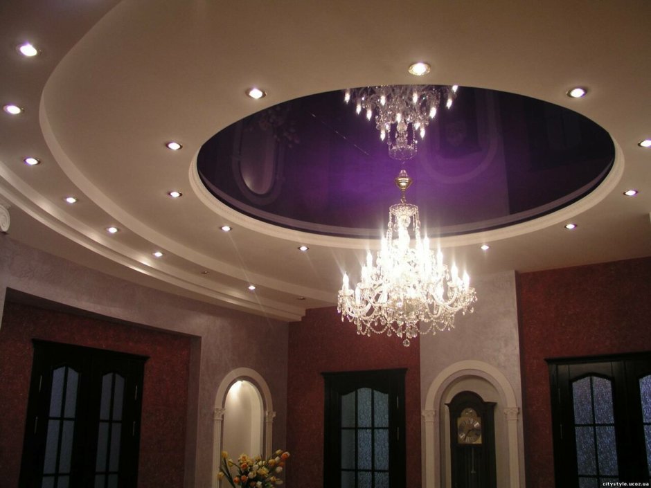 Красивые подвесные потолки
