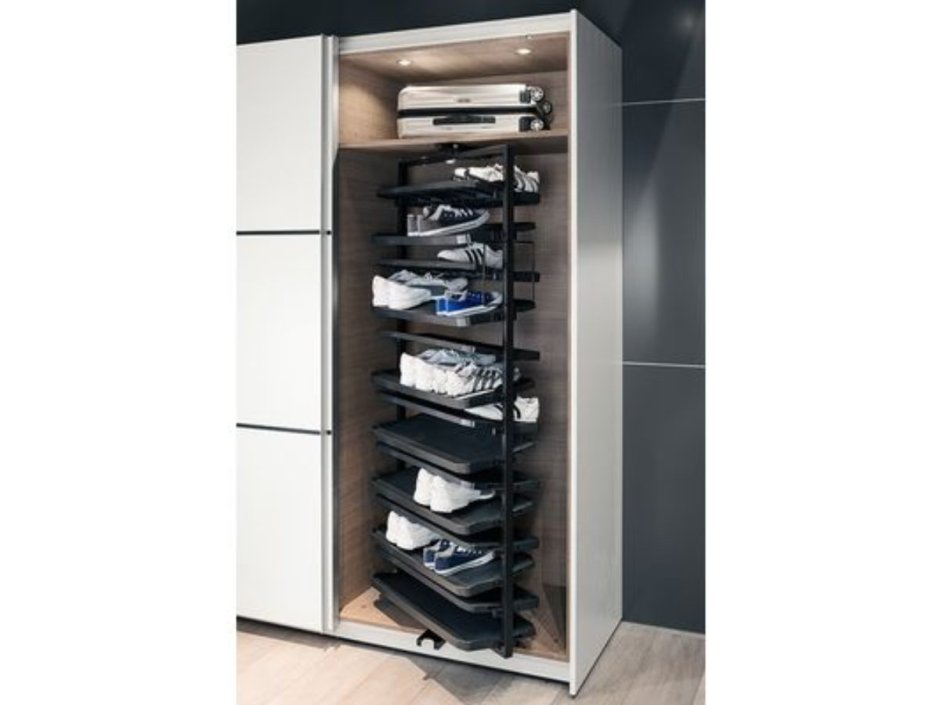 Обувной шкаф встроенный